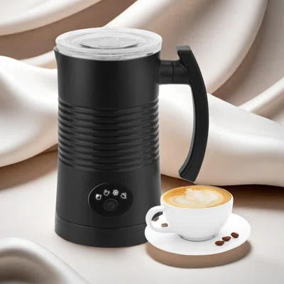 4-in-1 Electric Milk Frother with 2 Whisks for Hot & Cold Foam | Wayfair North America