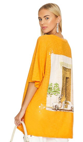 Eyes Wide Shut Boyfriend Tee in Orange | Revolve Clothing (Global)