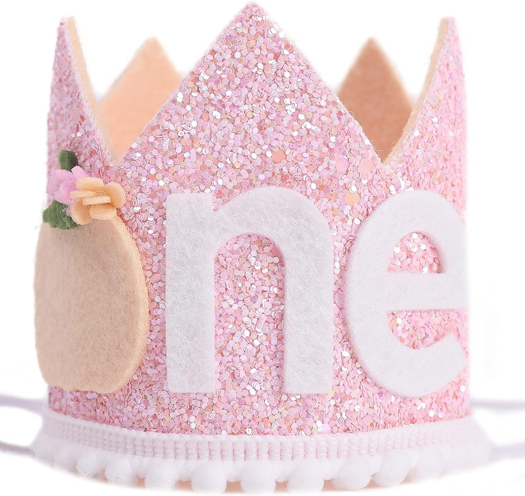 Pumpkin 1st Birthday Crown - Pumpkin Birthday Decorations, Floral Pumpkin Birthday Crown, Birthda... | Amazon (US)