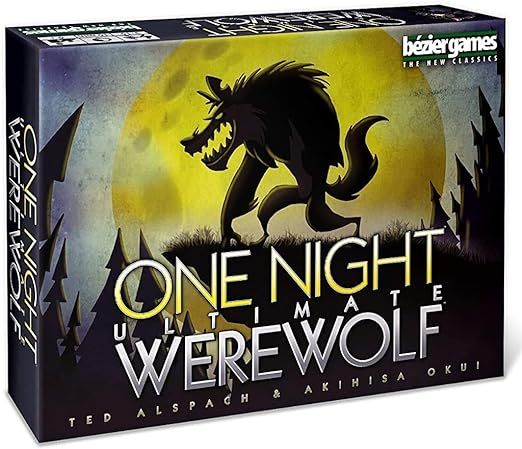 Bezier board Games One Night Ultimate Werewolf Black | Amazon (US)