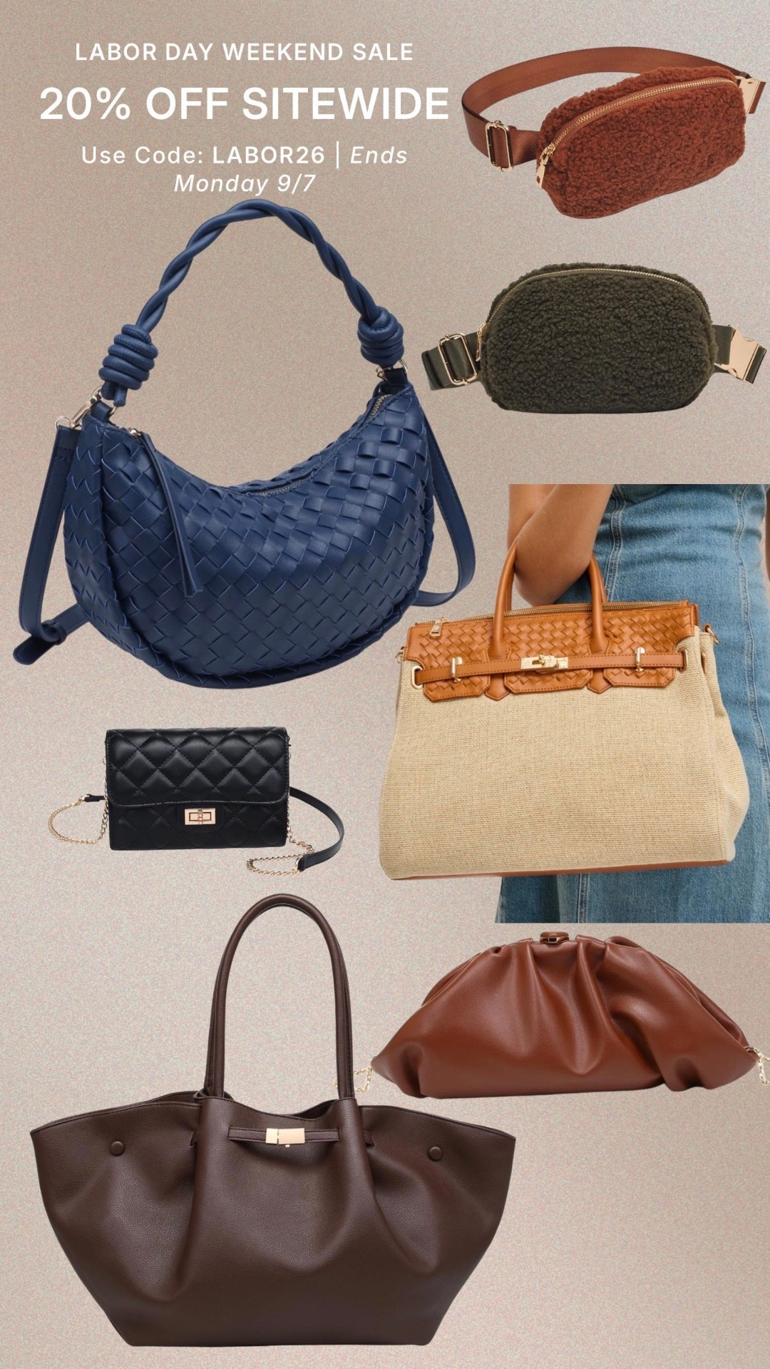 Labor Day Sale 
20% off sitewide 
@Urban Expressions
