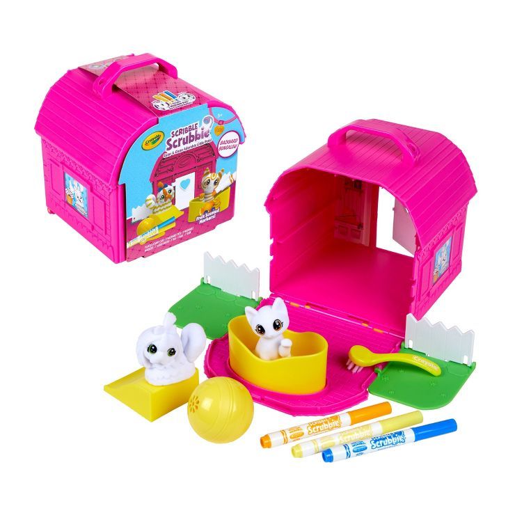 Crayola Scribble Scrubbie Pets Backyard Bungalow Set | Target