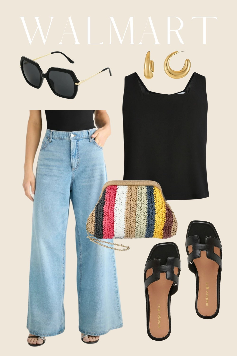 Walmart new arrivals, summer outfit, pajama jeans, summer purse, vacation outfit 

#LTKOver40 #LTKStyleTip #LTKSeasonal