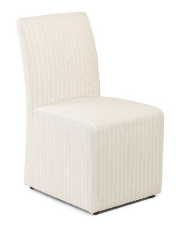 Striped Cambridge Slipcover Dining Chair | TJ Maxx