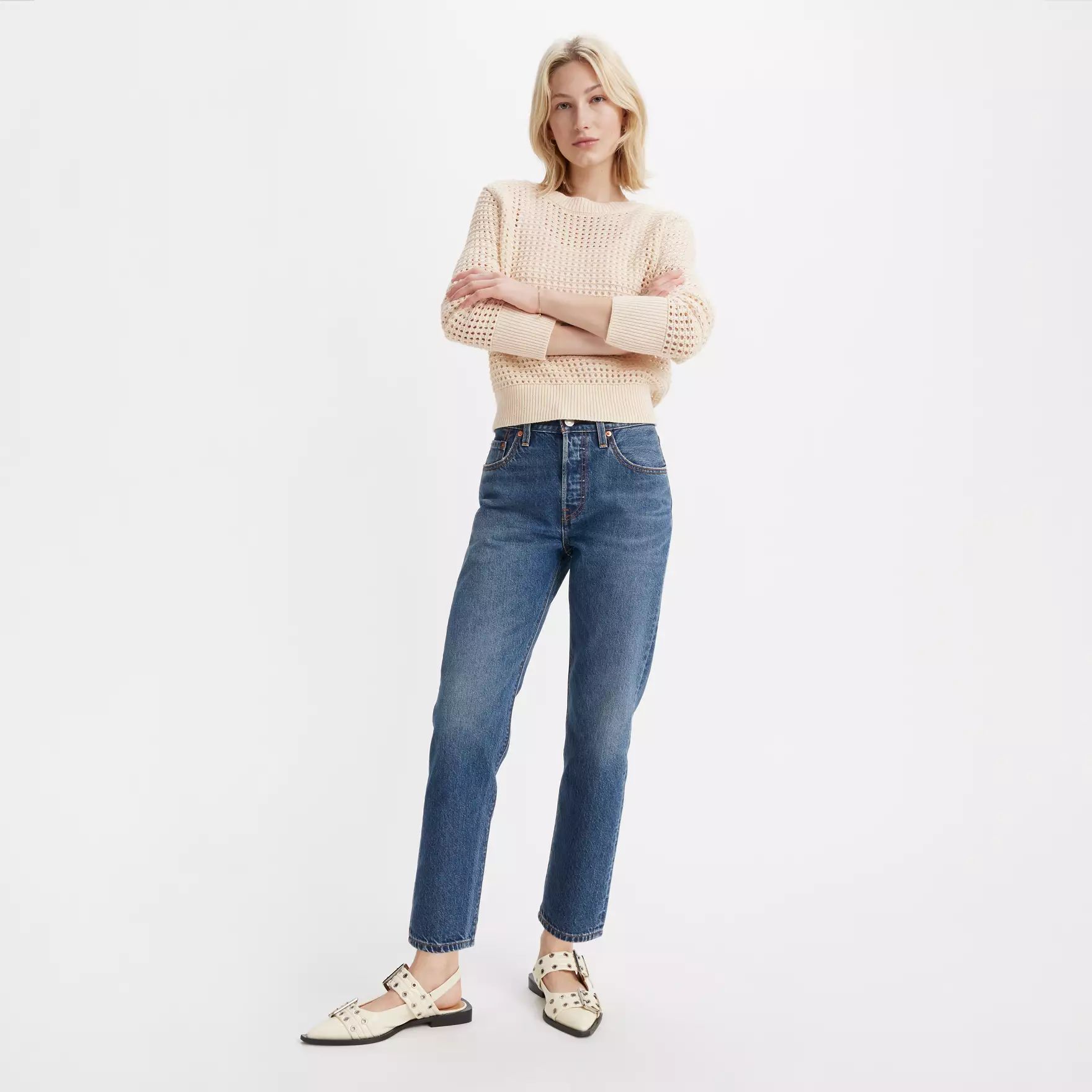 501® Original Fit Cropped Lightweight Women's Jeans | Levi's US