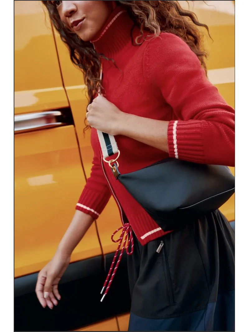 Free Assembly Women's Crossbody Handbag, Black | Walmart (US)