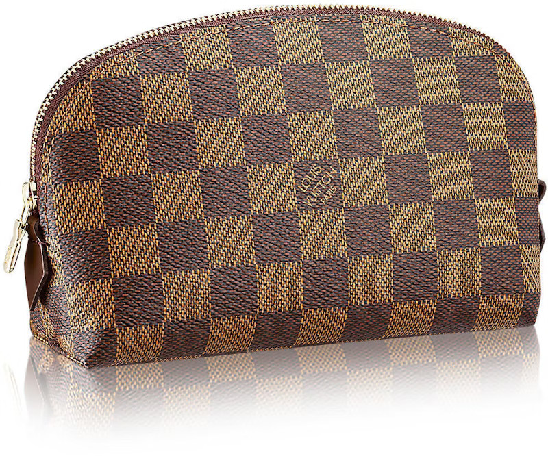 Louis Vuitton Cosmetic Pouch Damier Ebene Brown | StockX