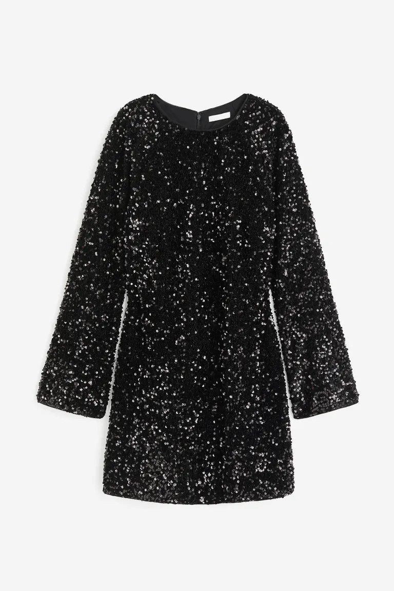 Sequined dress | H&M (UK, MY, IN, SG, PH, TW, HK)