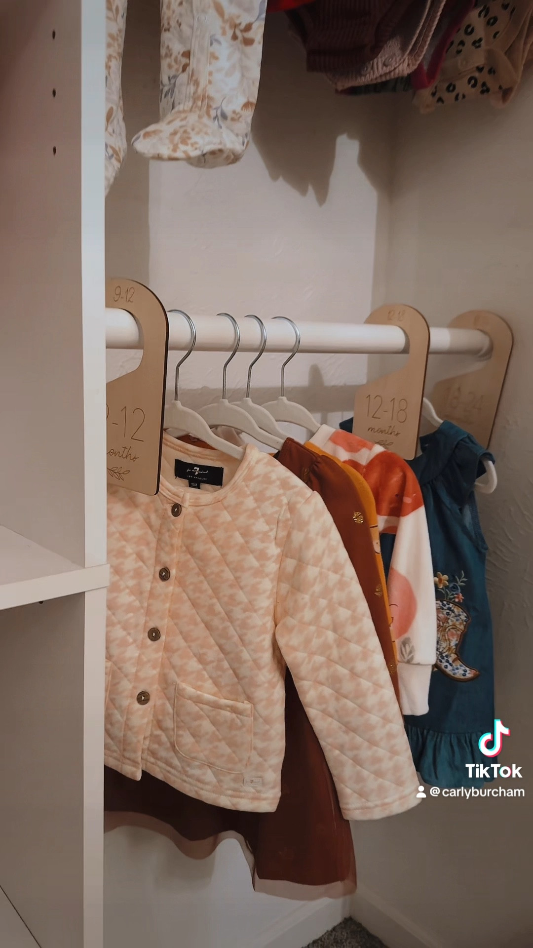 nursery closet organization 💗 

#LTKKids #LTKBump #LTKSeasonal