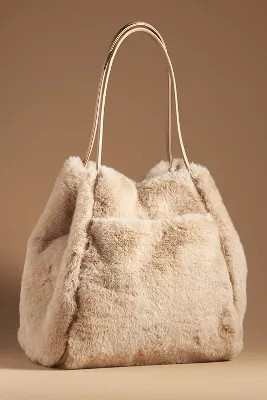 The Hollace Tote: Faux-Fur Edition | Anthropologie (US)