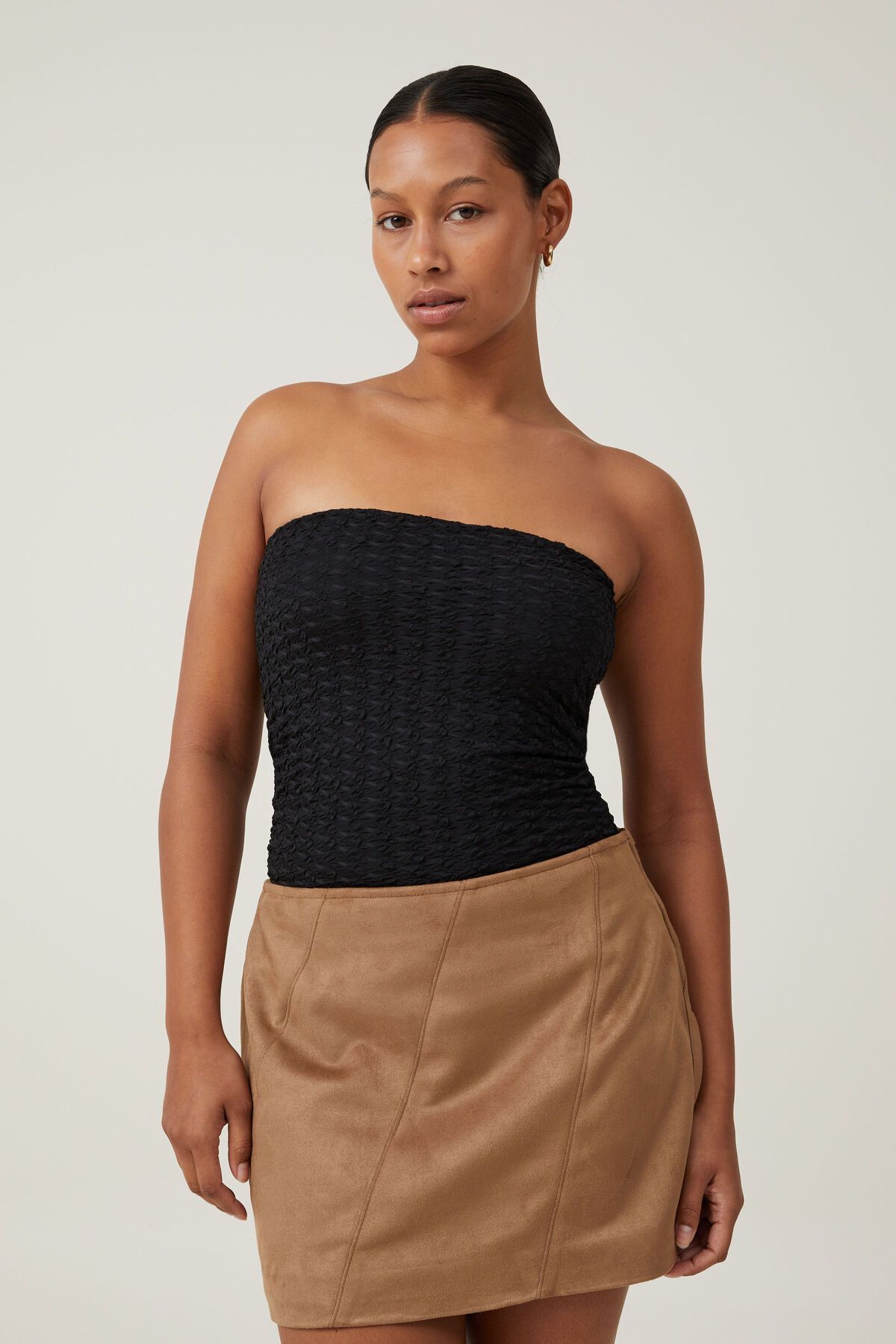 Nova Textured Tube Top | Cotton On (US)