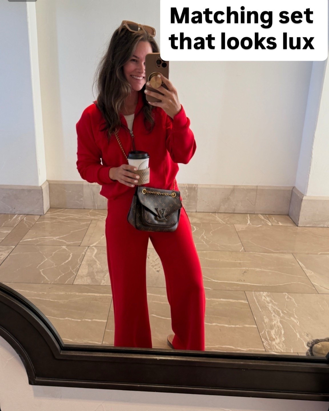 The most lux matching set - love the red so cozy and high end ❤️ #matchingset #loungeset #loungewear #cozyoutfit 

#LTKootd #LTKSaleAlert #LTKgrwm