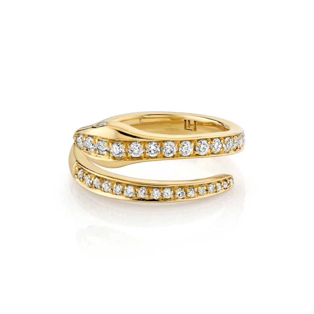 Diamond Kundalini Coil Ring | Logan Hollowell