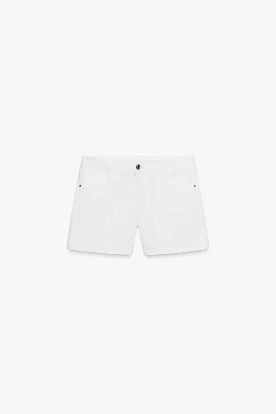 Z1975 MID-WAIST MOM FIT SHORTS | Zara UK