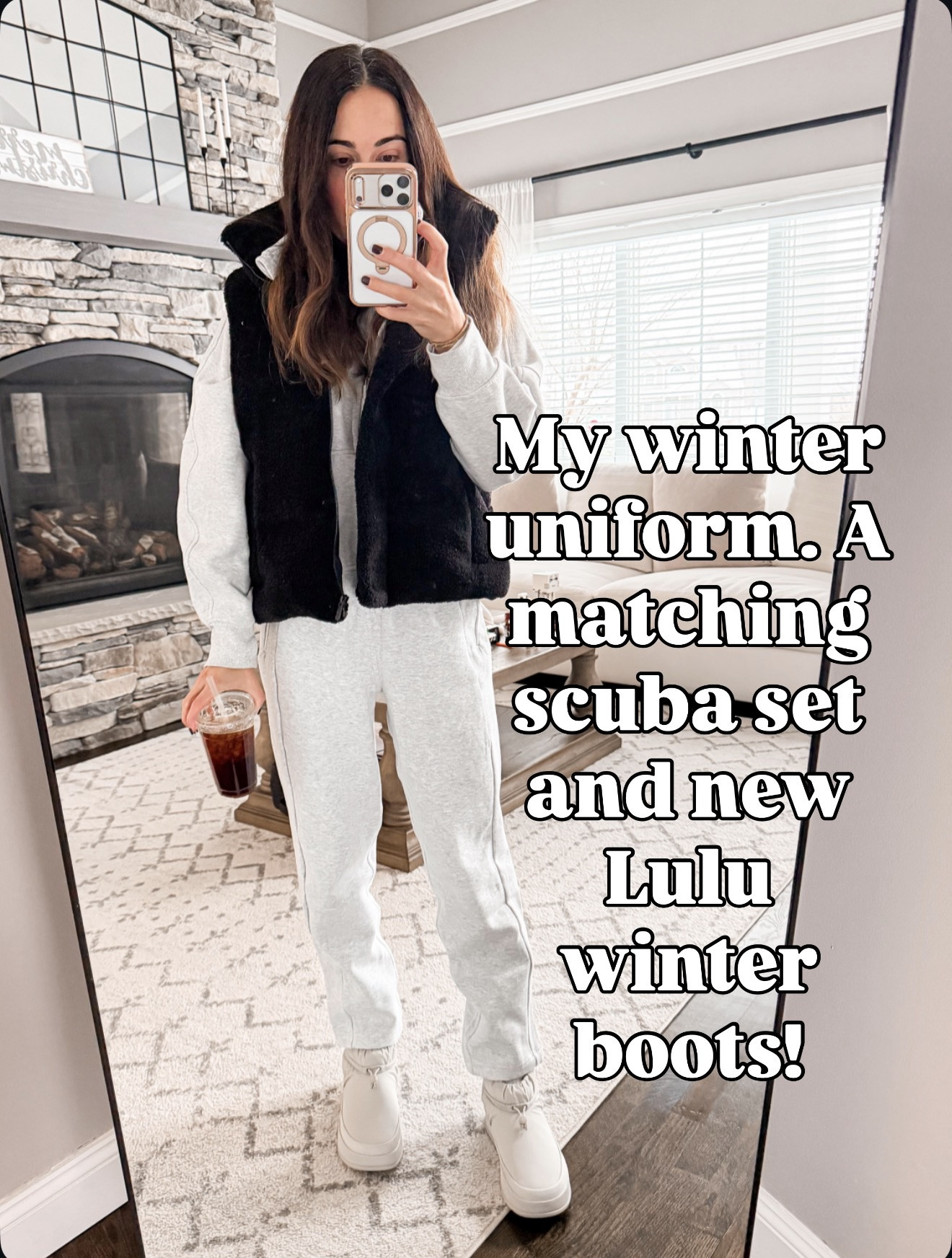 My winter uniform: matching scuba set + new Lulu winter boots 🤍 🔗⬇️

#LTKootd #LTKOver40 #LTKdayinmylife