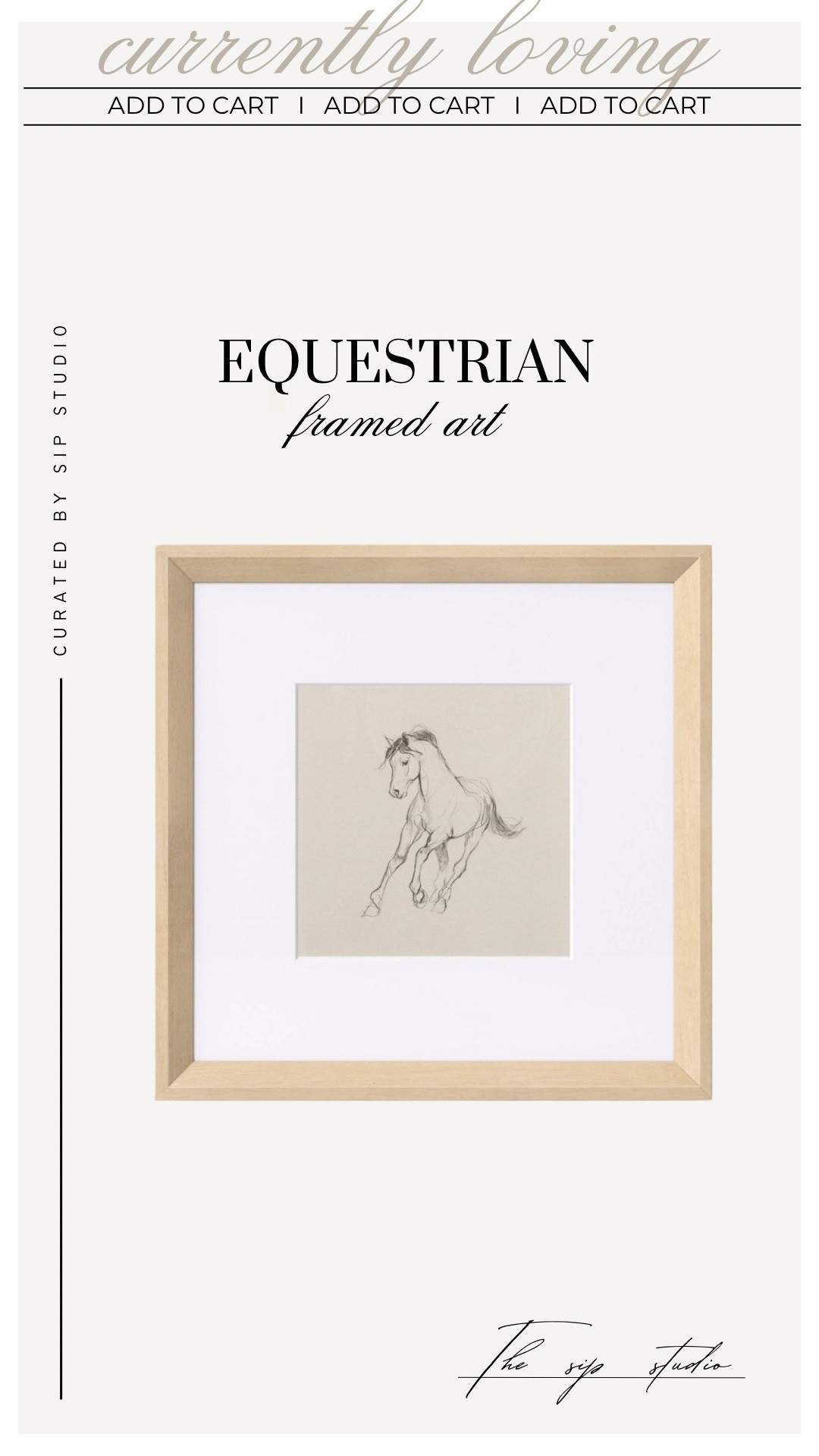 Horse artwork 

#LTKHome