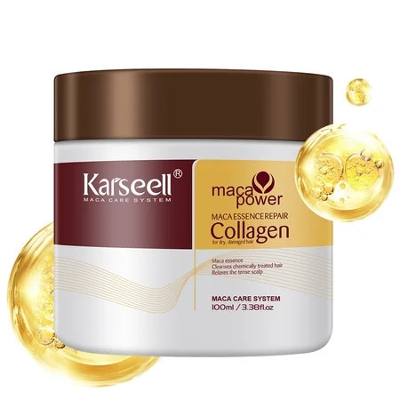 Karseell Deep Conditioning Hair Mask with Argan Oil for Dry Damaged Hair, 3.38 fl oz | Walmart (US)