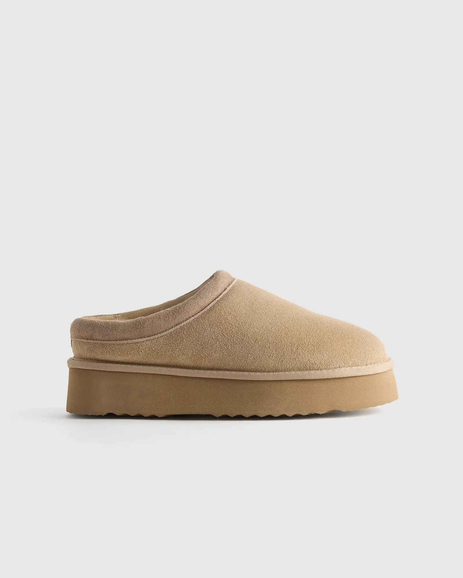 Australian Shearling Platform Clog Slipper | Quince