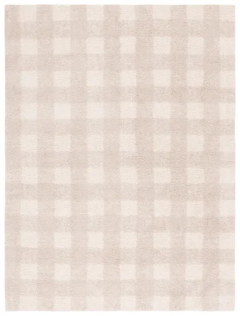Birch Lane™ Barclay Plaid Hand Woven Flatweave Cotton Area Rug in Beige | Wayfair | Wayfair North America