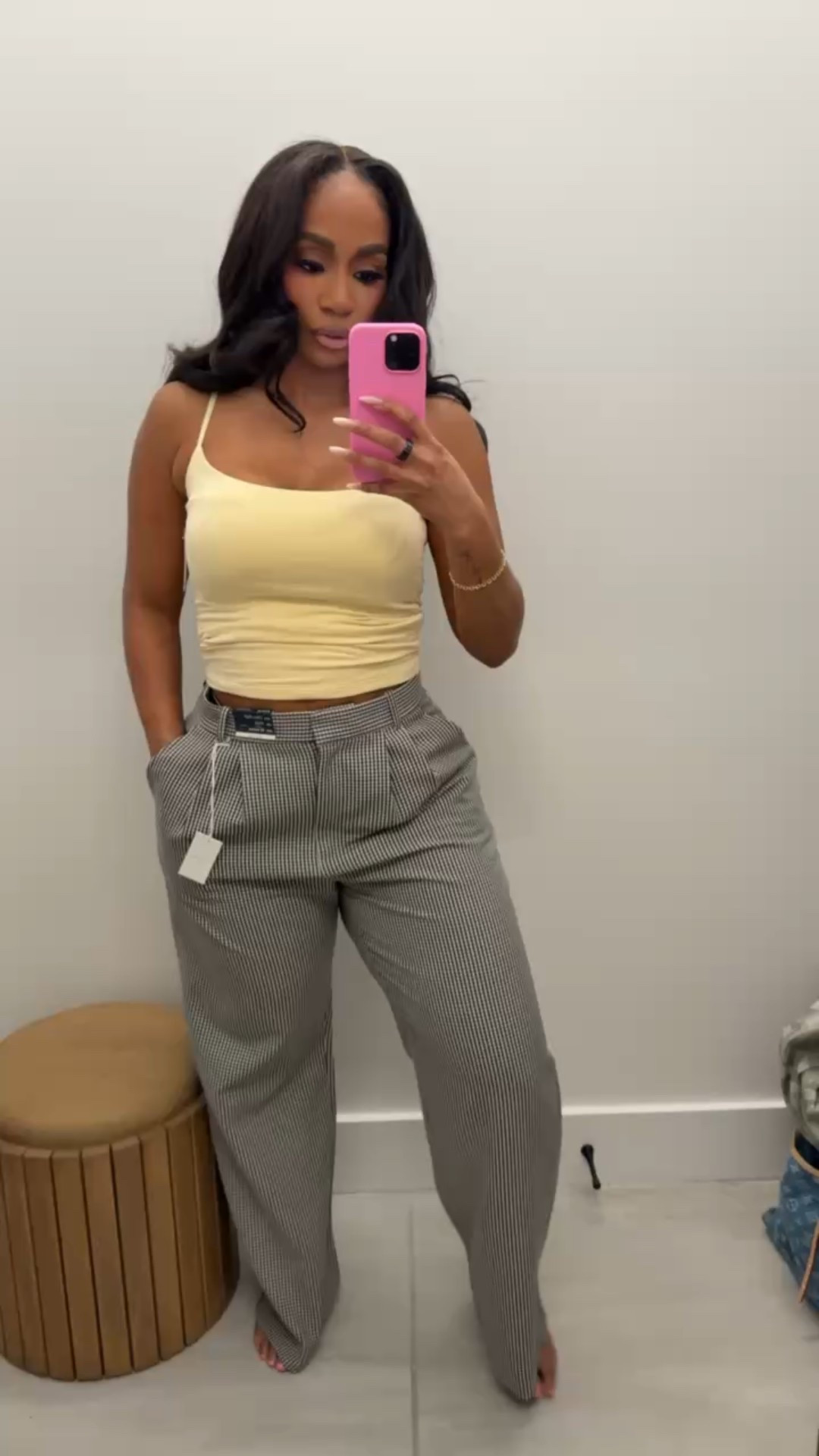 black and white Checkered pants and a butter soft cami. Pants and cami come in multiple colors and prints!

#LTKFindsUnder100 #LTKootd #LTKMidsize