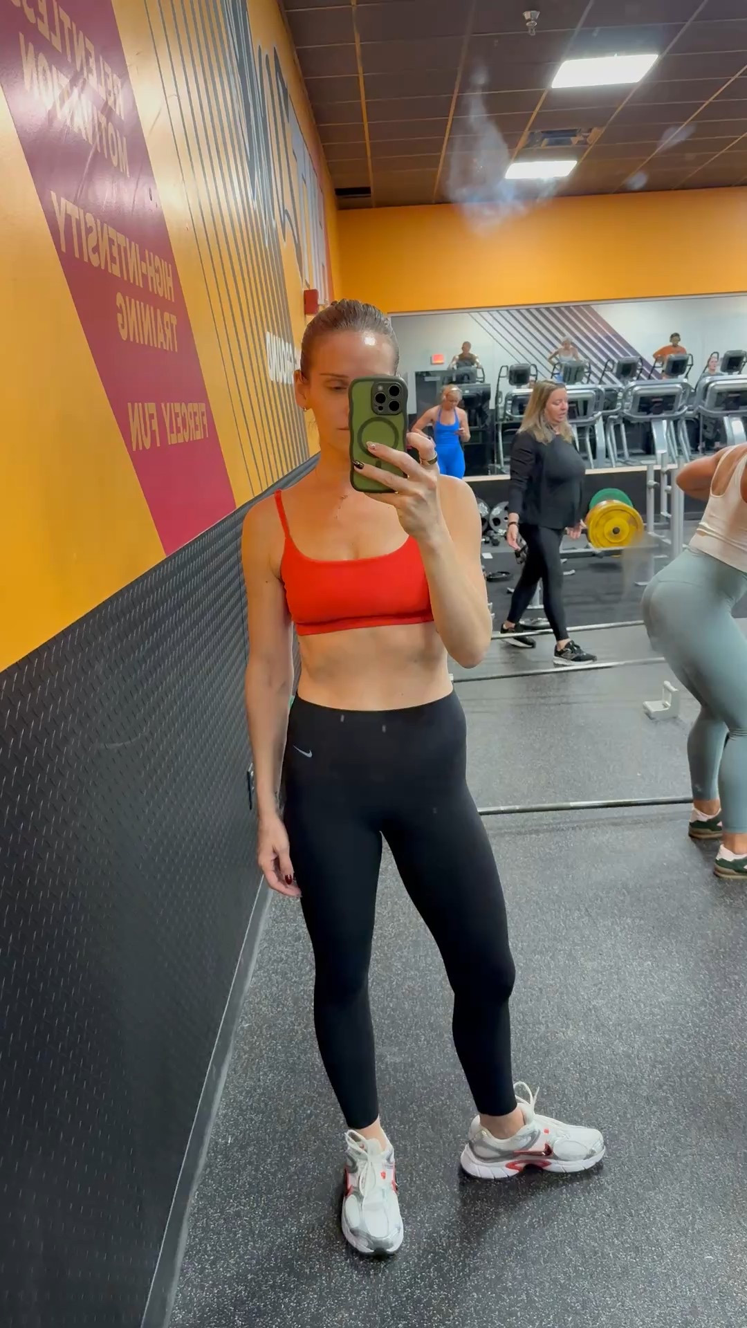 Worked out today in my FAVE Nike pants ever - the zenvy legging! They are literally one of my most comfortable and flattering pair of leggings. They have great stretch, but still hold everything in. 

#LTKActive #LTKStyleTip #LTKOver40