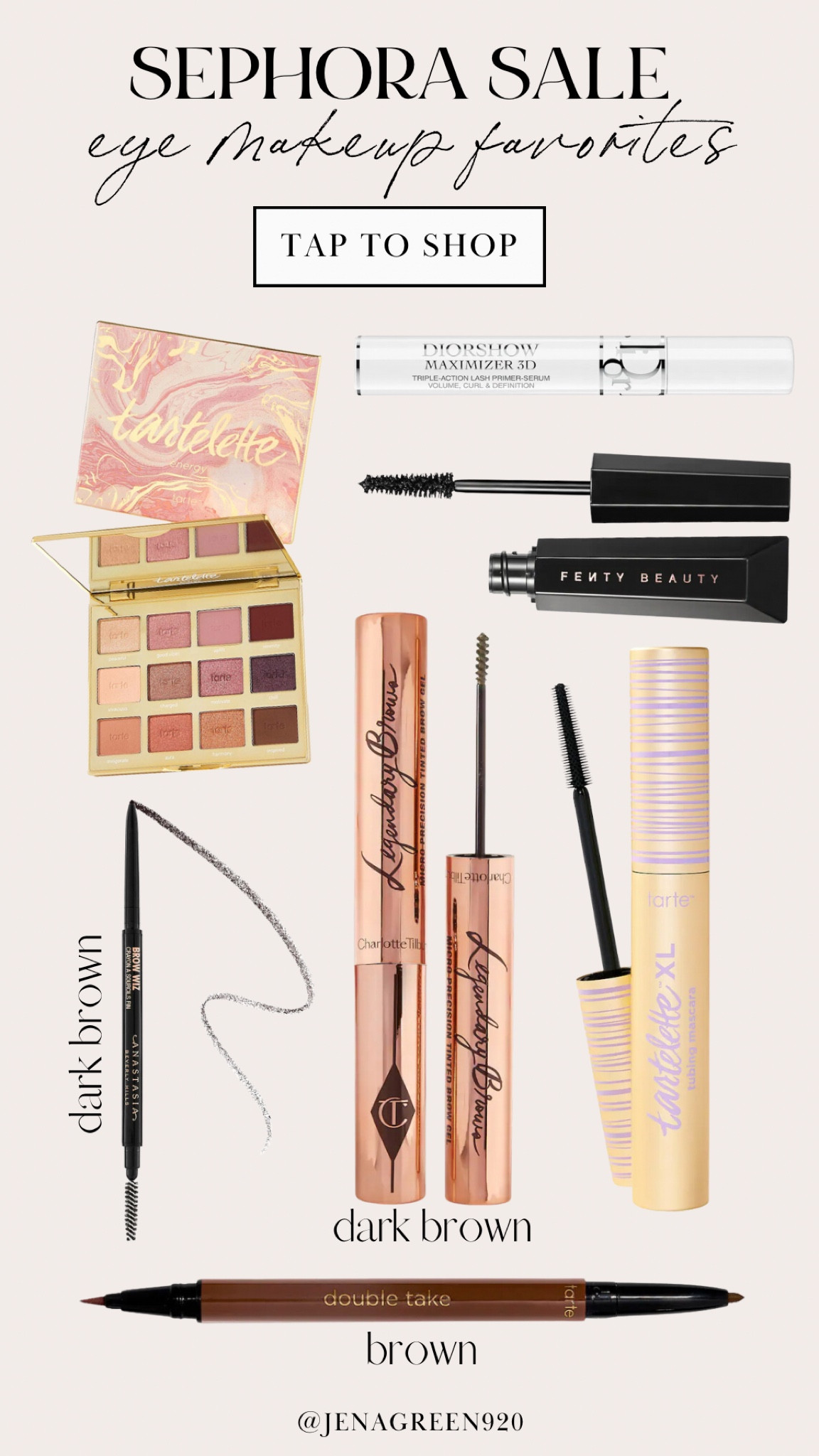 Sephora Beauty Sale | Makeup Favorites | Eyeshadow Pallet | Thickening Mascara | Brow Pencil | Brown Eyeliner  

#LTKsalealert #LTKxSephora #LTKbeauty