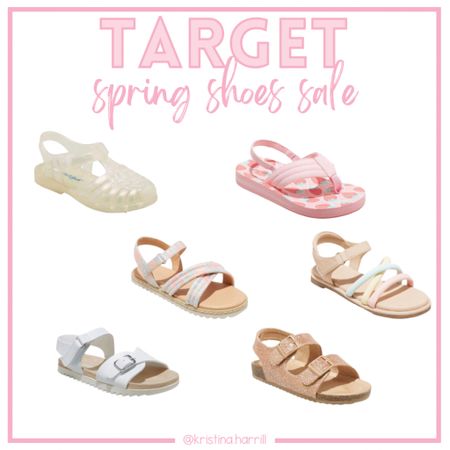 My favorite picks for toddler girls sandals at Target this year! These are all BOGO 50% off through April 8th. 

#LTKshoecrush #LTKsalealert #LTKkids