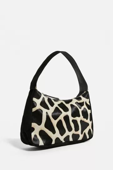 UO Suede & Pony Shoulder Bag | Urban Outfitters (US and RoW)