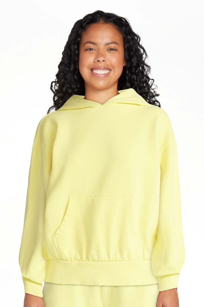Scoop Women’s Mineral Washed Oversized Cropped Hoodie, Sizes XS-XXL - Walmart.com | Walmart (US)