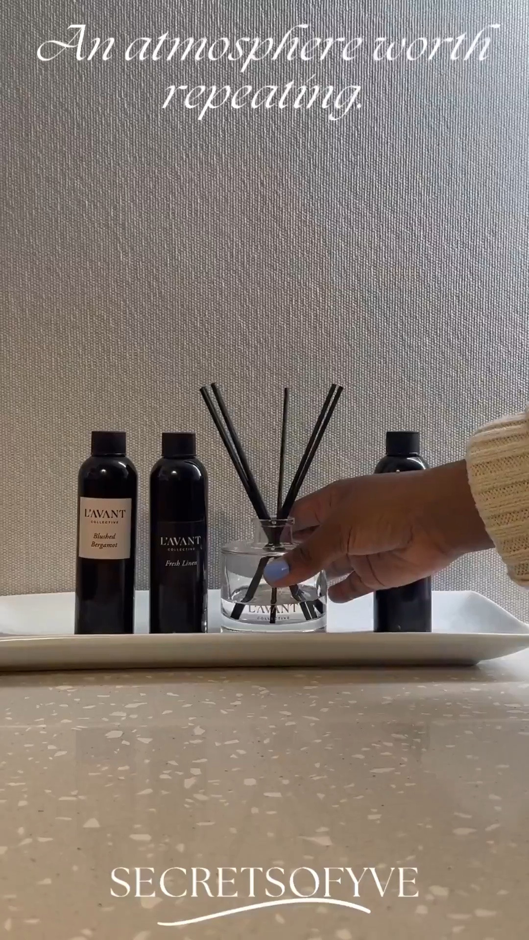SecretsofYve: use code YVONNE20. L’AVANT Collective’s refill ritual brings continuity to the spaces I cherish most; where bergamot meets soft florals, and sandalwood lingers like a second skin.
Because true luxury doesn’t fade. It evolves.
#Secretsofyve #ltkgiftguide
Always humbled & thankful to have you here.. New posts daily at 3pm & 4:15pm EST. 
CEO: PATESI Global & PATESIfoundation.org
@secretsofyve : where beautiful meets practical, comfy meets style, affordable meets glam with a splash of splurge every now and then. I do LOVE a good sale and combining codes! #ltksalealert #ltku #ltkplussize #ltkmidsize #ltkover40 #ltkpetite #ltktall #ltkvlog #ltkselfcare #ltkmens  #ltkstorytime #ltkmorningroutine
#ltkdayinmylife #ltkmomlife secretsofyve

#LTKSeasonal #LTKHome #LTKWedding