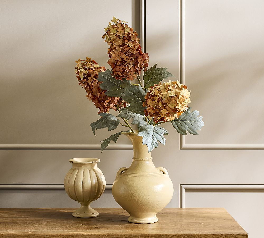 Faux Oversized Cone Hydrangea Bundle | Pottery Barn (US)
