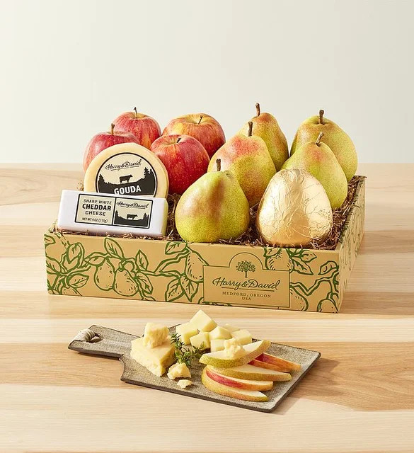 Classic Pears, Apples, and Cheese Gift | Harry & David