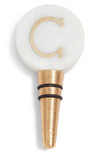 Click for more info about Monogram Marble Bottle Stopper