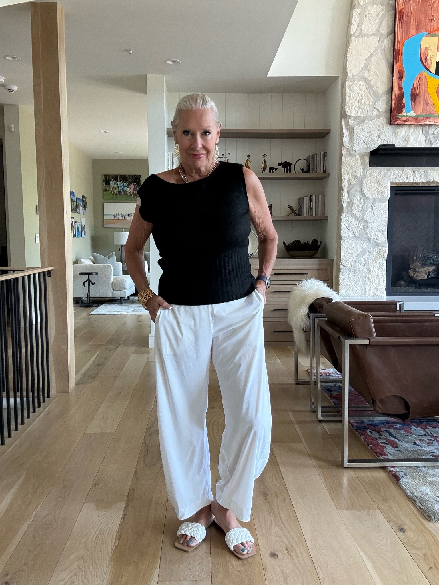 Age doesn’t come with a dress code.

If you’re over 60 and you’ve been wondering whether you’re “too old” to wear an off-the-shoulder top, consider this your permission slip… although the truth is, you never needed one.

Wear what makes you feel beautiful. Wear what makes you smile when you catch your reflection. Confidence isn’t about dressing younger—it’s about dressing like yourself.

I’ve reached a point in life where I’m more interested in feeling confident than following someone else’s rules about what’s “age appropriate.”

So yes, I’m wearing the off-the-shoulder top. And I’ll probably wear it again.

Who says style has an expiration date?