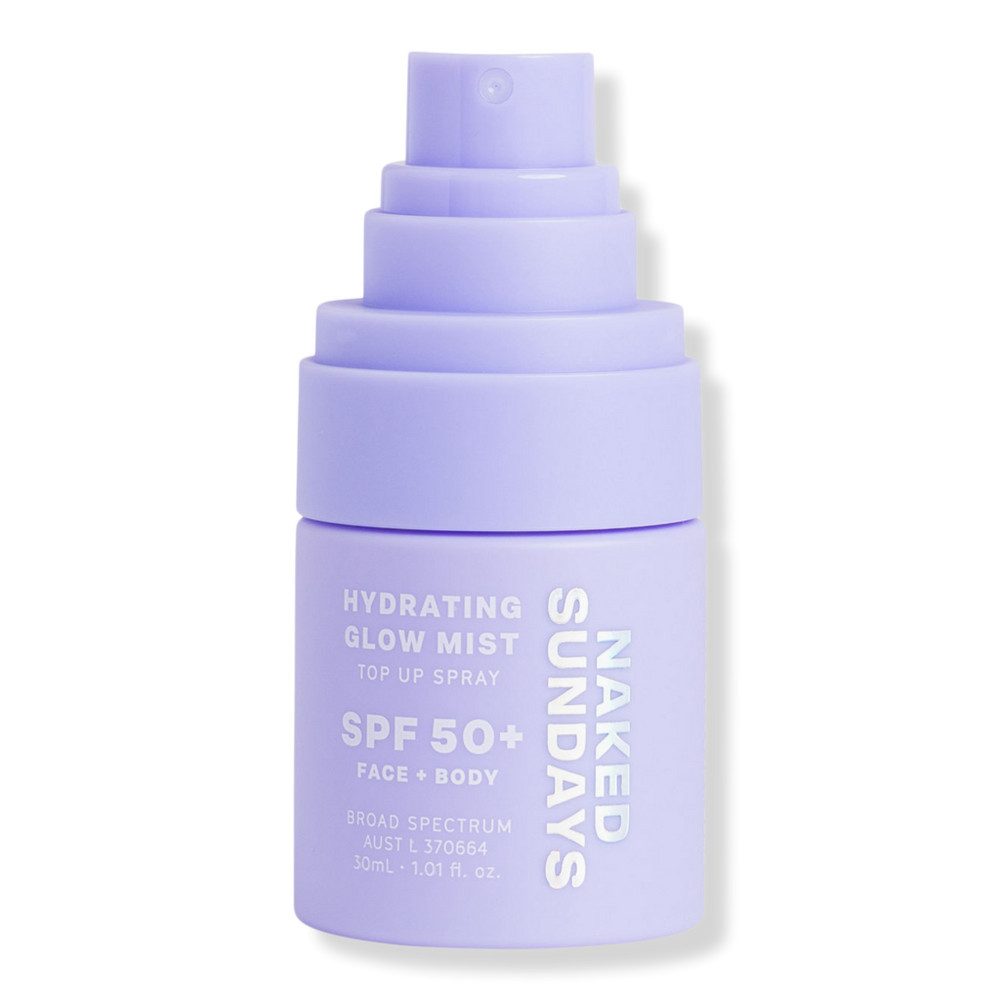 Naked Sundays Hydrating Glow Mist Setting Spray SPF 50+ - 1.01 oz | Ulta