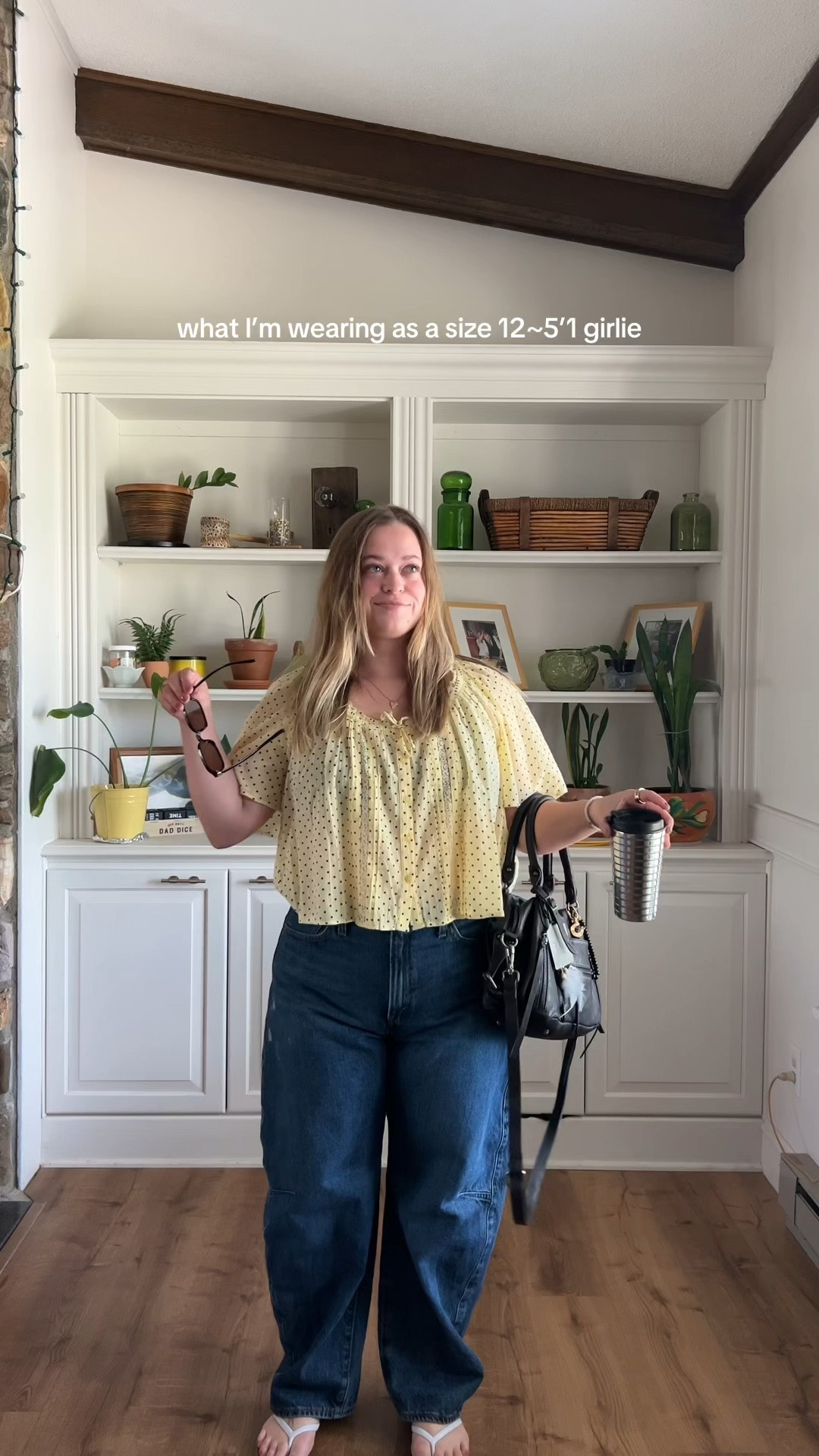 What I’m wearing as a size 12 ~ 5’1 girlie 💛💙 same outfit different font 😝 also the dirt on my jeans from who knows what 😆 

This exact blouse is sold out so I linked some similar ones and then ones I own and love!

@Levi’s @aerie @Free People 

#ootd #size12fashion #midsizefashion #whatimwearing #midsizestyle

#LTKootd #LTKMidsize #LTKPetite