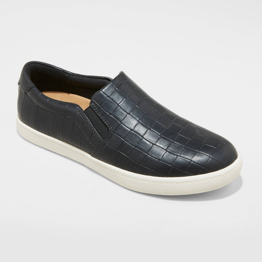 Women's Kelsey Wide Width Sneakers - Universal Thread Black 9W | Target