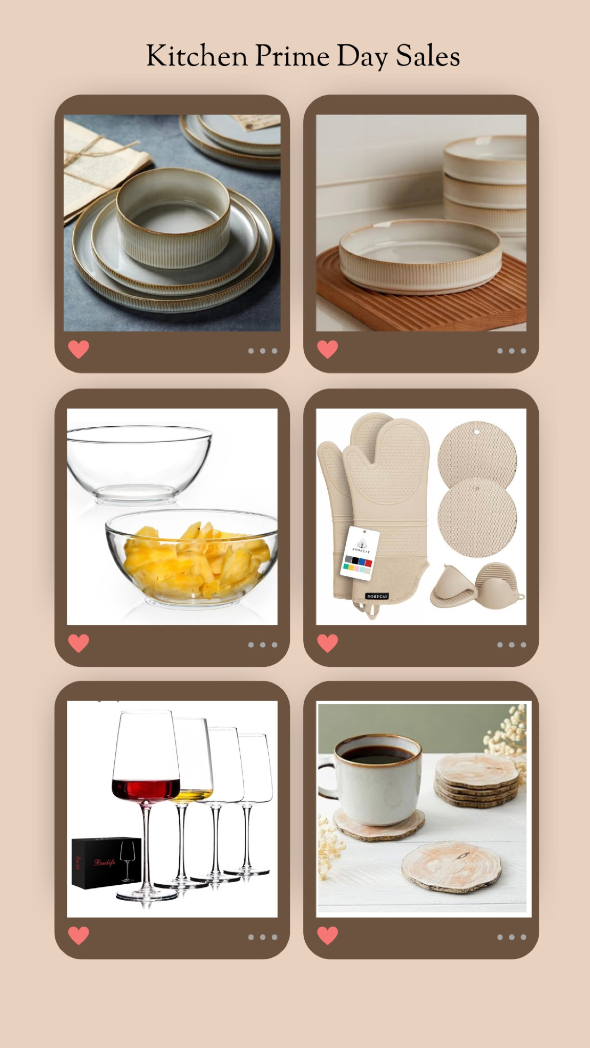 ‼️Amazon Prime Day Sales ‼️

These are my favorite kitchen items that are currently on sales for Prime Day! 

#LTKHome #LTKFamily #LTKSaleAlert