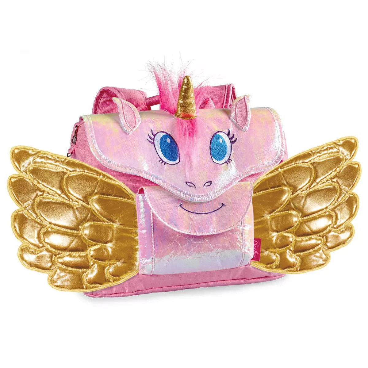 Bixbee Kids' Golden Winged Unicorn 11" Backpack | Target