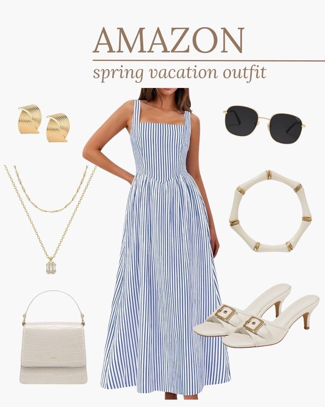 Amazon spring outfit idea, Spring outfits on amazon, spring looks from amazon, amazon spring fashion, Amazon spring set, vacation outfit, vacation dress 
#LTKSpringSale


#LTKmomlife #LTKootd #LTKSeasonal