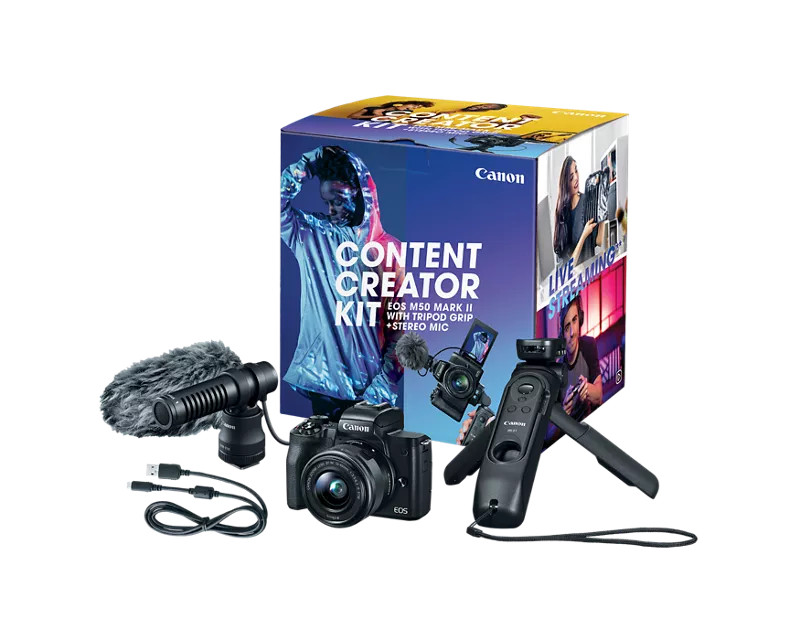 EOS M50 Mark II Content Creator Kit | Canon