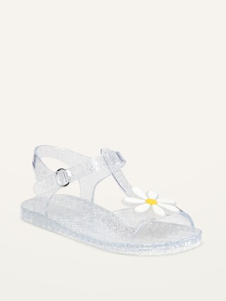T-Strap Jelly Sandals for Toddler Girls | Old Navy (US)