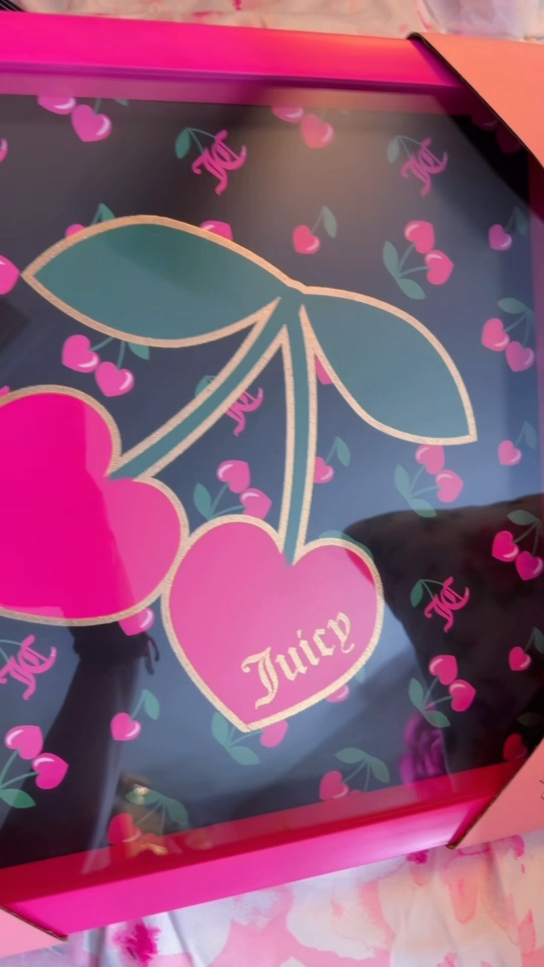 The Juicy Wall Art 
Collection is Growing! 

🍒 New Additions to my collection 🌸✨💖💜🩵💚 do you have any new wallRt yiu been wanting to add to your room decor or wall collection? 

#fyp #juicycouture #pink #coquette #shoppinghaul

#LTKhaul #LTKHome #LTKunboxing
