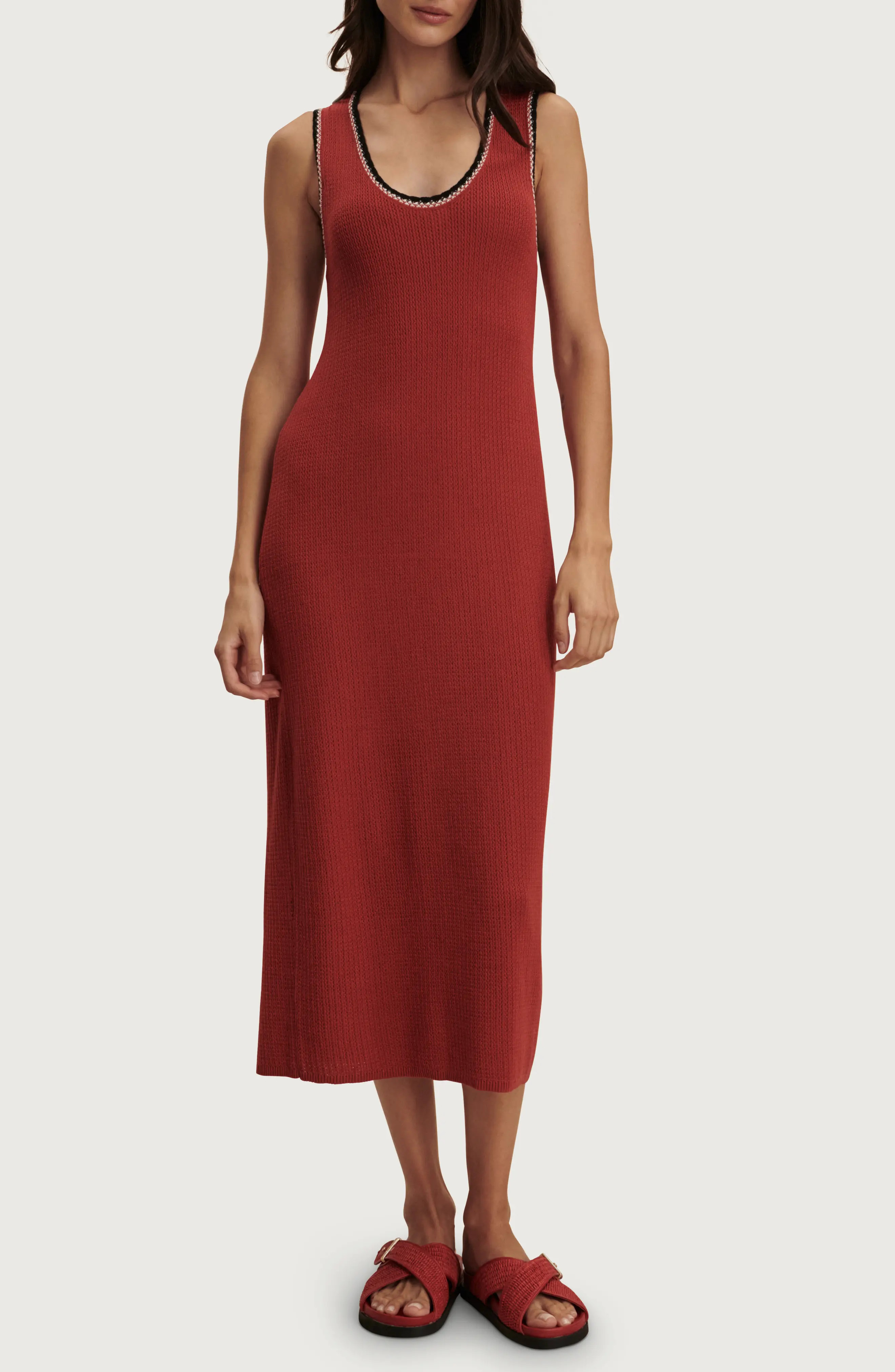 Mikel Knit Cotton Midi Dress (Women) | Nordstrom | Nordstrom
