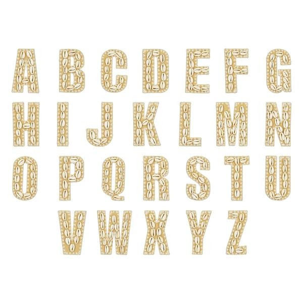 Natural Blanc Shell Letters | Stoney Clover Lane