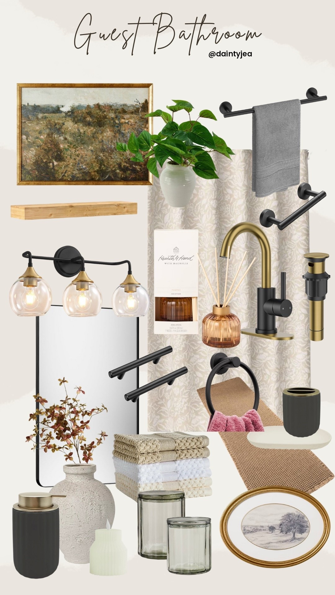 All the finds from my guest bathroom update are from Amazon, Walmart and Target. 

#guesybathroomupdate #homedecor #homefinds 

#LTKOver40 #LTKHome