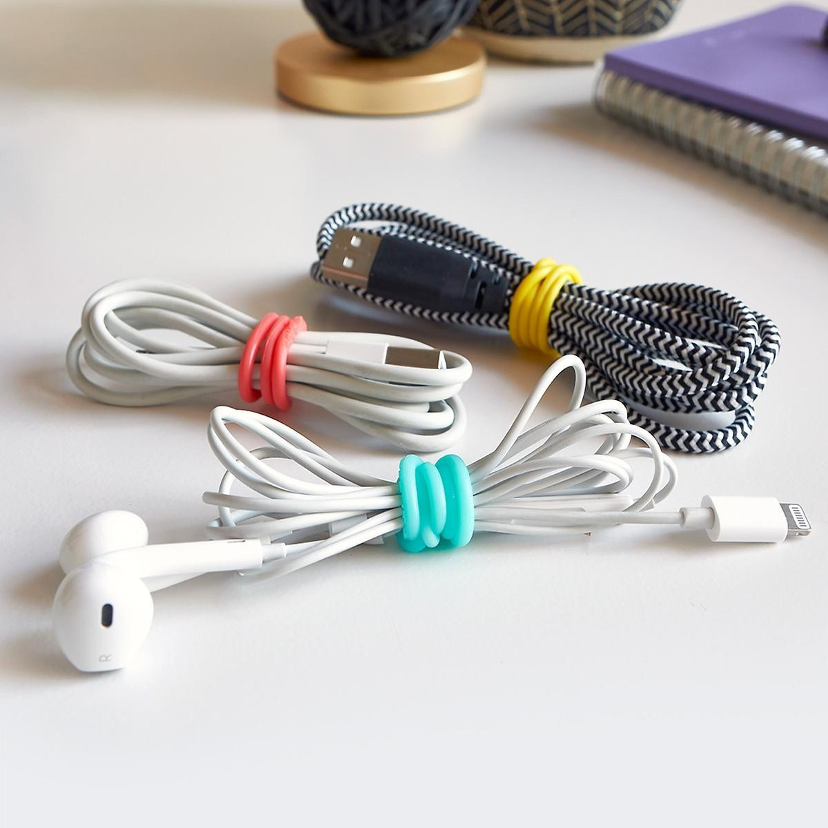 Wrap-It Super-Stretch Silicone Bands | The Container Store