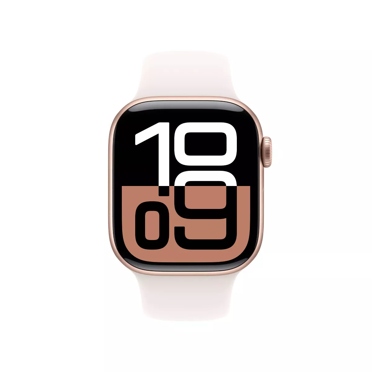 Apple Watch Series 10 GPS + Cellular 42mm Rose Gold Aluminum Case with Light Blush Sport Band - S... | Target