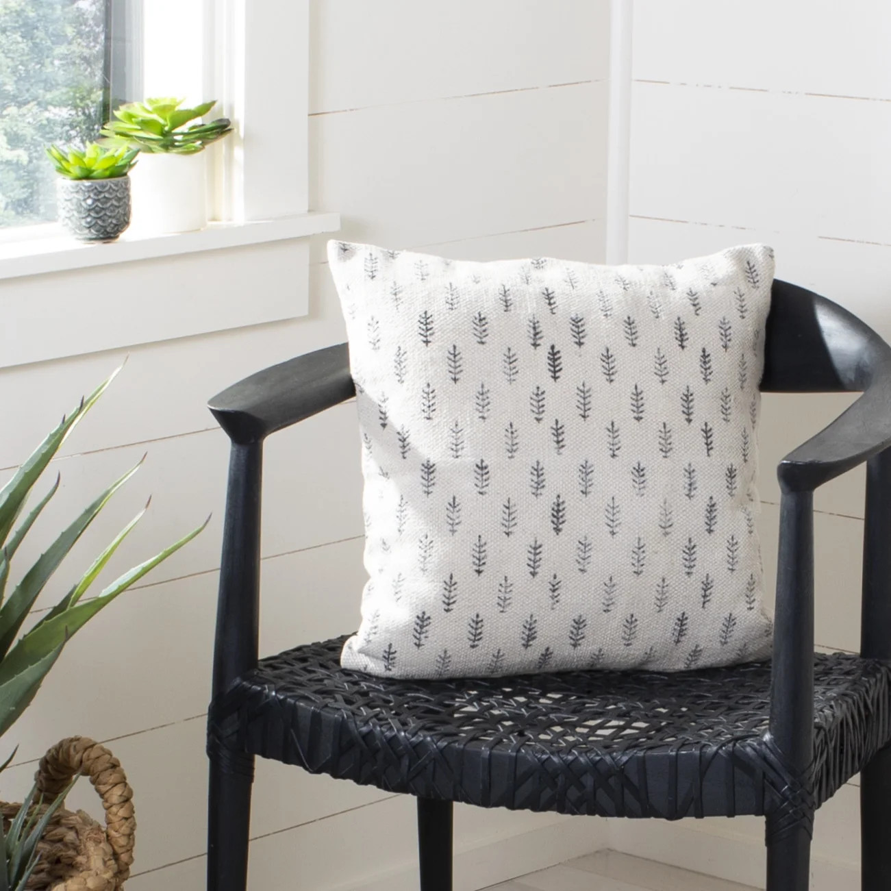 Safavieh Fanla 20" x 20" Tree Branches Plush Pillow | Walmart (US)