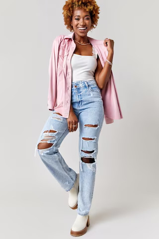 Jasmine Ruffle Strap Bodysuit | Francesca's